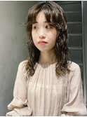冬トレンド◎大人可愛いパーマロングニュアンスゆるふわ