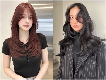 ヘアサロン エフ 渋谷(F)の写真/顔周りの毛流れや毛束感を計算した繊細なカット技術で印象を変える！あなたの“なりたい”を形にします♪