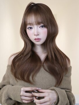 レイヤーカットハッシュカットハイレイヤー韓国ヘアくびれヘア