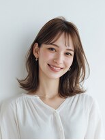 e.m.a プレミアムビューティーサロン 栄駅店(e.m.a PREMIUM BEAUTY SALON) レイヤーカット/イメチェン/外ハネボブ/美髪/ワイドバング/髪型