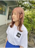 ブリーチ/ハイトーン/豊橋/髪質改善/ピンクベージュ