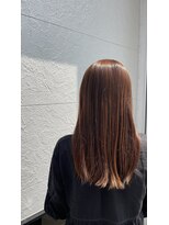 ビヨウシツ チャーリー&nbsp;夕陽をまとう、オレンジブラウン