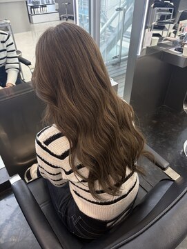 ワンズ ナゴヤ ヴィラ 名古屋栄(ONE's NAGOYA VILA) 黒髪クラゲヘアー/オリーブグレー/小顔ココアベージュ