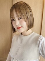 ローマー 明治神宮前 渋谷(ROAMER) レイヤーボブ切りっぱなしボブボブパーマショートボブ髪質改善