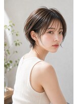 ライクバイコトナ 越谷(RIKE by kotona)&nbsp;ショートボブ髪型20代30代40代50代前髪あり前髪なし面長丸顔越谷