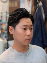 キングマンバーバー 田町店(KING MAN BARBER)&nbsp;2WAYパーマスタイル　UP