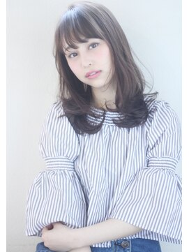 マリアバイアフロート(Maria by AFLOAT) グレージュひし形ワンカール【スポンテニアスゆるふわセミディ】