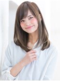 ワンカール×ストレート×モテ髪×小顔カット 20代30代