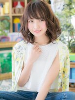 カバーヘア ブリス 上尾西口店(COVER HAIR bliss)&nbsp;*bliss上尾*くせ毛風カール♪愛されふわミディa!