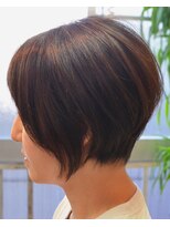 ポタム 東中野(potamu)&nbsp;前下がりショートボブ