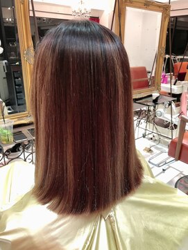 大嶋直樹の美容室 表参道 高難易度縮毛矯正=手で乾かしただけです。本当です。