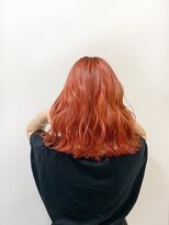 リシュール イオンタウン豊中緑丘店(RICHOUR hair produce) パッションオレンジ風カラー