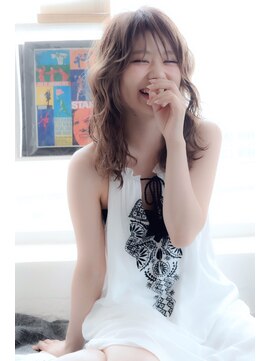 ルーク 立川(LUK) Lien☆小顔シースルーバング×セミウェットウェーブパーマ　立川