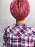 ショッキングピンクショート // ご近所物語