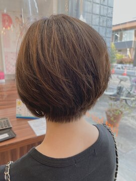 ジャストビューティサンク 上大岡(Just Beauty CiNQ) 【justhair CINQ上大岡】シンプルショート☆ マッシュ