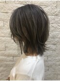 ネイビーアッシュ　ナチュラルウルフ