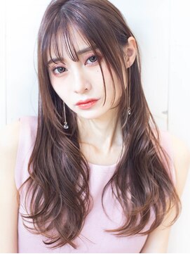 ルーヴル 西宮北口(Louvre) 【透明感☆グレージュカラー】ヘーゼルベージュニュアンスカラー