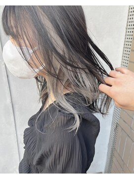 メール(mer) ロングインナーカラー