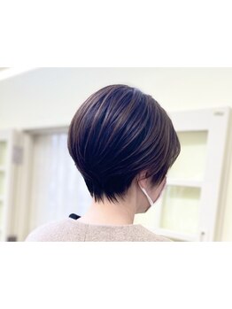 【骨格矯正カットで理想の美フォルムへ】骨格/髪質に合わせたStyle提案で、理想のショートを叶えます♪