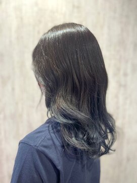 テトテ 門戸厄神店(tetote) 【tetote村山サロンスタイル】ブルーグレージュ　グラデーション