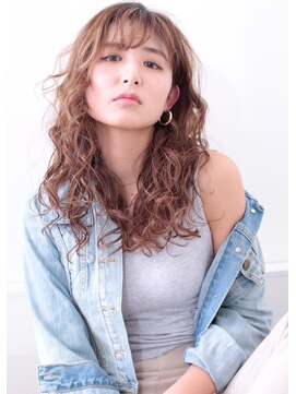 リメル 奥沢自由が丘店(Remel) 大人可愛い20代30代40代外国人風無造作ネオソバージュ/自由が丘