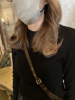 髪質改善と縮毛矯正の専門店 サンティエ(scintiller)&nbsp;ハイライトベージュ