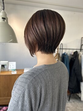 ムニ(MUNI) ブラウンカラー×ショートスタイル！