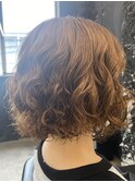 #20代30代40代#マチルダボブ#前髪＃インナーグレージュ#カール