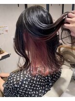 ヘアーメイク ブランニュー 東生駒店(hair make Brand new) インナーピンク☆