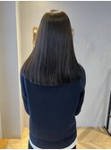 20代30代ストレートアッシュベージュ髪質改善大人ロブ