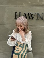 ハウンド(HAWND)&nbsp;【YUKI】ホワイトミルクティーベージュ