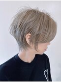 ハンサムショート&ニュアンスウェーブ