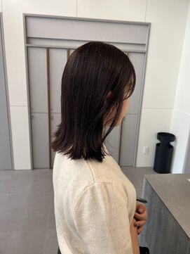 ローレンアオ(LOREN AO) 前髪/アンブレラカラー/こなれミディ/イメチェン/ウェーブパーマ