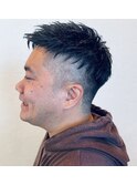 アップバングショート