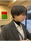 ショートスタイルとオリーブブラウン　stylist今井
