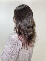 松本平太郎美容室 土浦パートワン(PART1)&nbsp;土浦×推し色インナーカラーパープル×20代30代40代50代60代