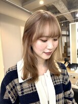 リア 布施店(Lia) ニュアンスベージュカラー