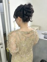 ノート(note)&nbsp;華やかアップヘアセット