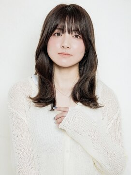 エンタク 新宿(enntaku) マロンベージュ/Aラインボブ/かきあげ/インナーカラー[新宿駅]