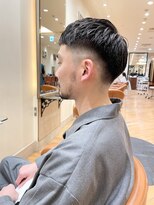 ▼フェザーショート/メンズカット/ツーブロック/ビジネスマン