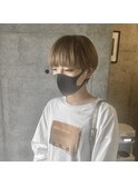 【Neal/西新宿】マッシュショート × ハイトーン <hirao>