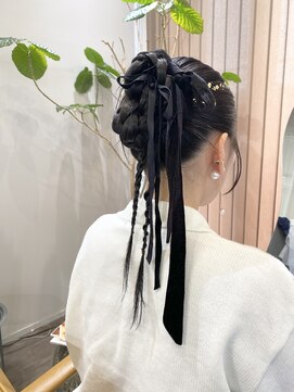 サロン ドュ テ ソレッラ(salon du the Sorelle) ヘアセット