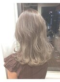 【ナチュラル外国人風グレージュカラー】