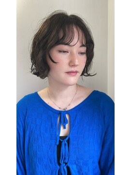 エンドリンク(endlink) パーマミディアムヘアボブ ヘアアレンジミニボブ