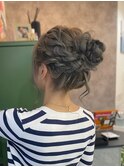 ふわふわアップスタイル
