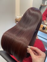 水素髪質改善＊りんご幹細胞＊美髪縮毛矯正＊Aujua＊新宿