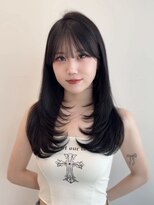 ジュイル シブヤ(JEWIL SHIBUYA)&nbsp;黒髪×トレンドザクザクレイヤーカット