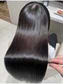 美髪縮毛矯正*酸性ストレート*地毛風ストレート*ロングヘア