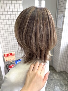 オリスト 亀戸(Orist) 白髪ぼかしハイライト×くびれレイヤー