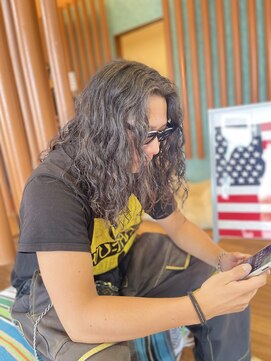 ミュウ(MIU) メンズロン毛スパイラルパーマ